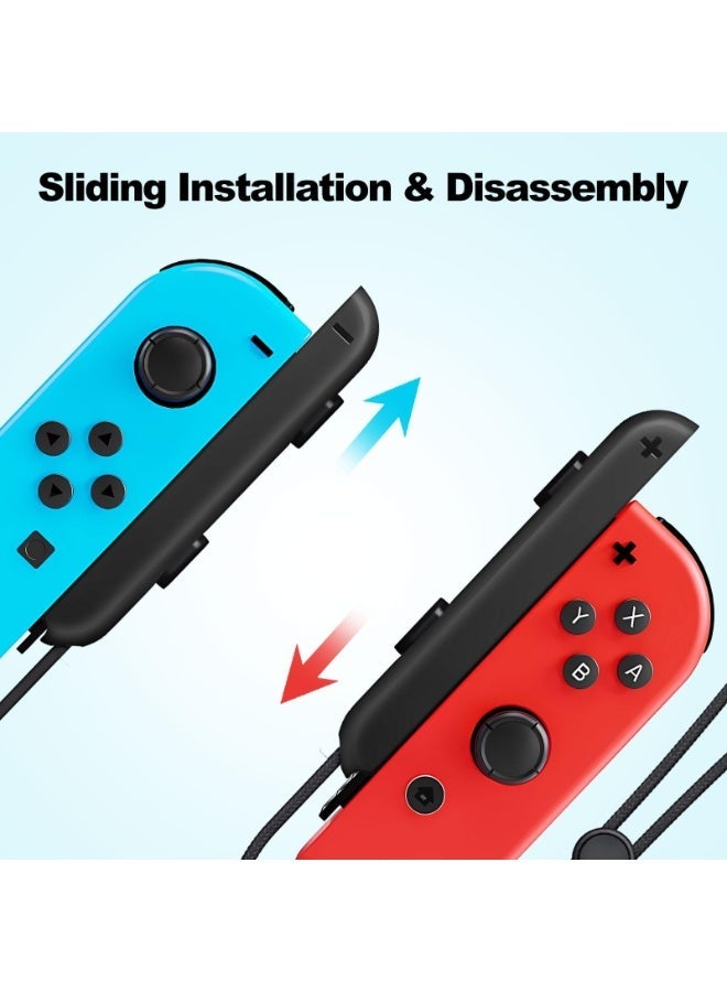 OSHIMA Joysticks Wrist Strap Compatible for Switch Joycon, Adjustable Tightness Straps Compatible for Joy-Con Controller, Sports Accessories, Replacement Strap Parts Accessorie(2Pack) - Image 4
